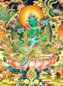 Dawn Mountain Green Tara